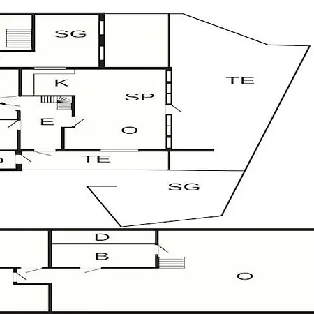Casa de Férias 10 Person In Lindesnes-by Traum *