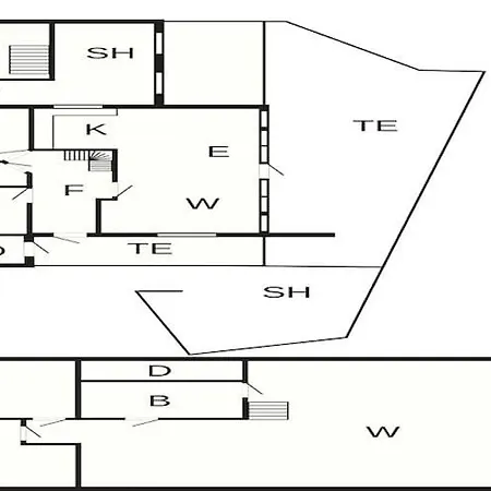 Casa de Férias 10 Person In Lindesnes-by Traum *