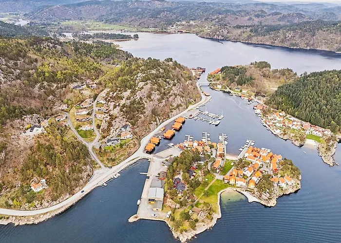 10 Person In Lindesnes-by Traum Сasa de vacaciones Lonestranda
